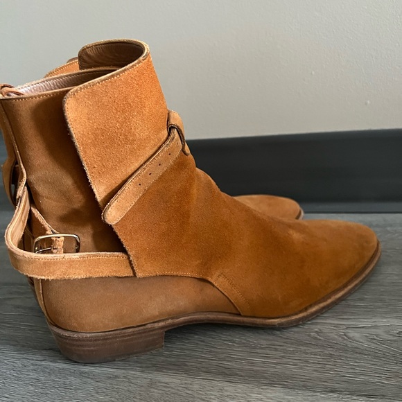 Boots - Story et Fall Jodhpur Style Suede - Picture 4 of 5